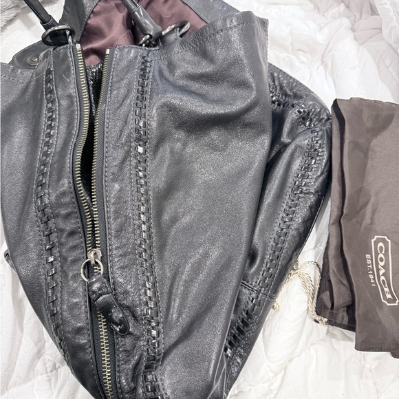 COACH 15995 Vintage DEVIN LEATHER SHOULDER BAG - Picture 12 of 13